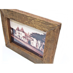 Ramka z drewna tekowego Vintage 26x21cm
